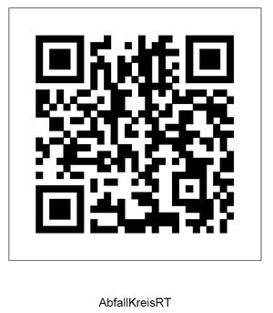 QR Code Abfall App